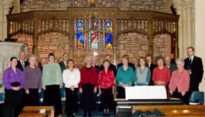 The church choir