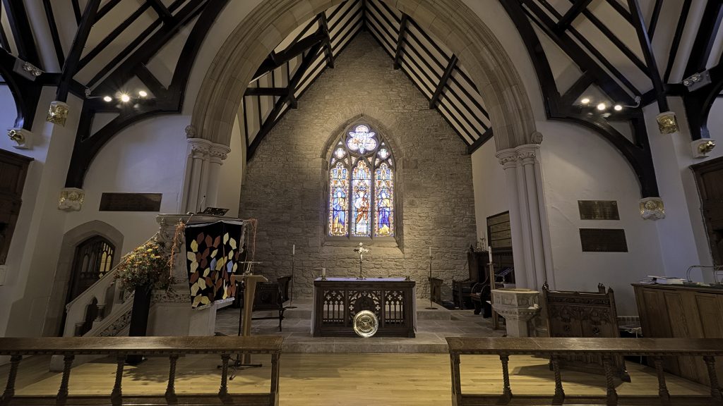 The Sanctuary in St John's Scottish Episcopal Church, Perth.