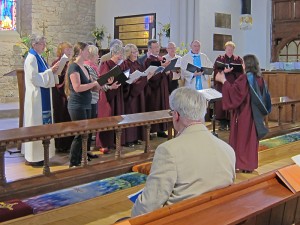An augmented choir for our patronal festival