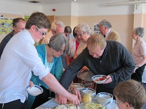Lunch after our patronal festival