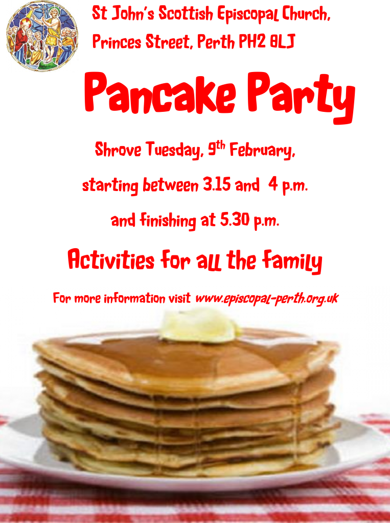 Pancake Party Poster 2016