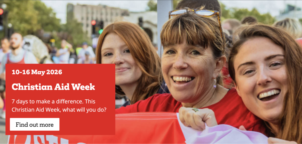 Christian Aid Week 10–16 May 2026